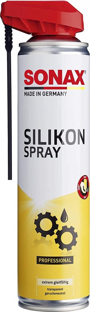 spray de silicona para limpieza