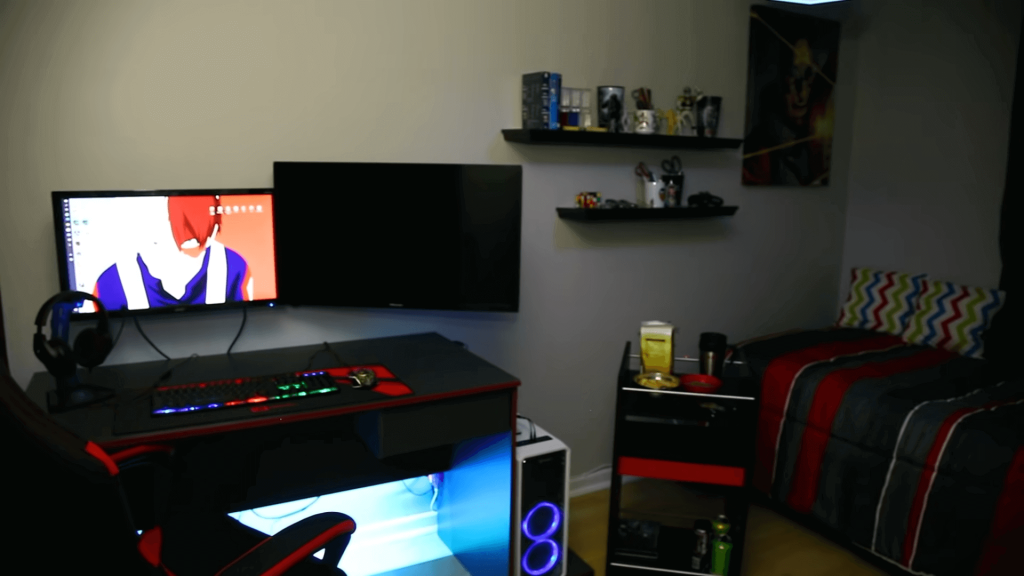 habitación gamer