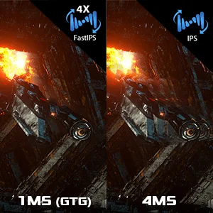 tiempo respuesta monitor gaming