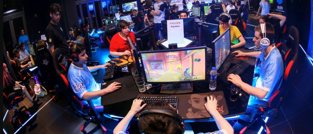 equipo jugadores gaming
