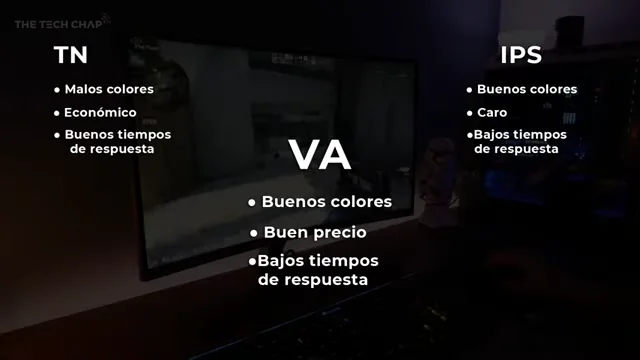 tipos de paneles monitor gaming barato